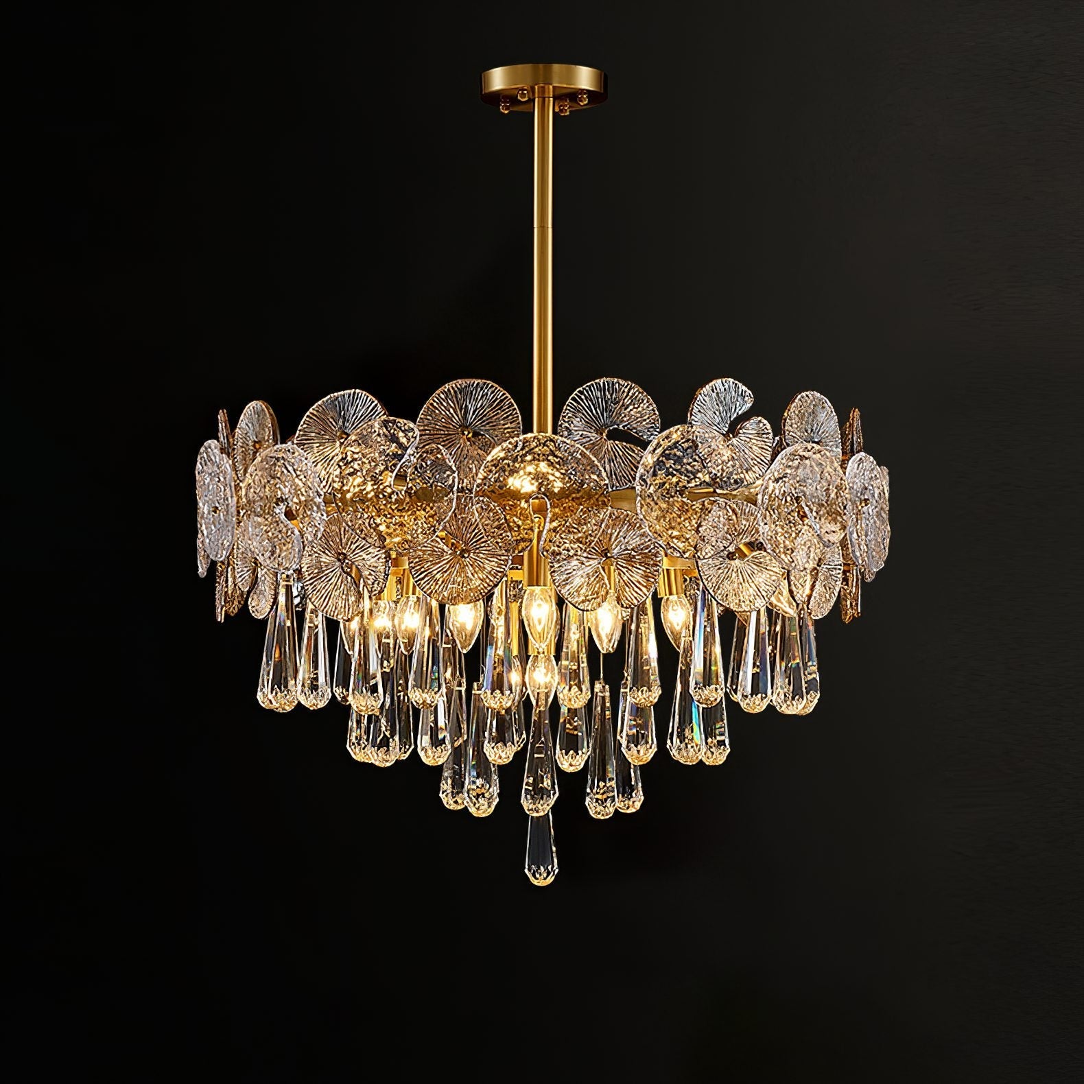 elegant-modern-brass-crystal-droplet-chandelier-gold-luxury-hanging-light-fixture