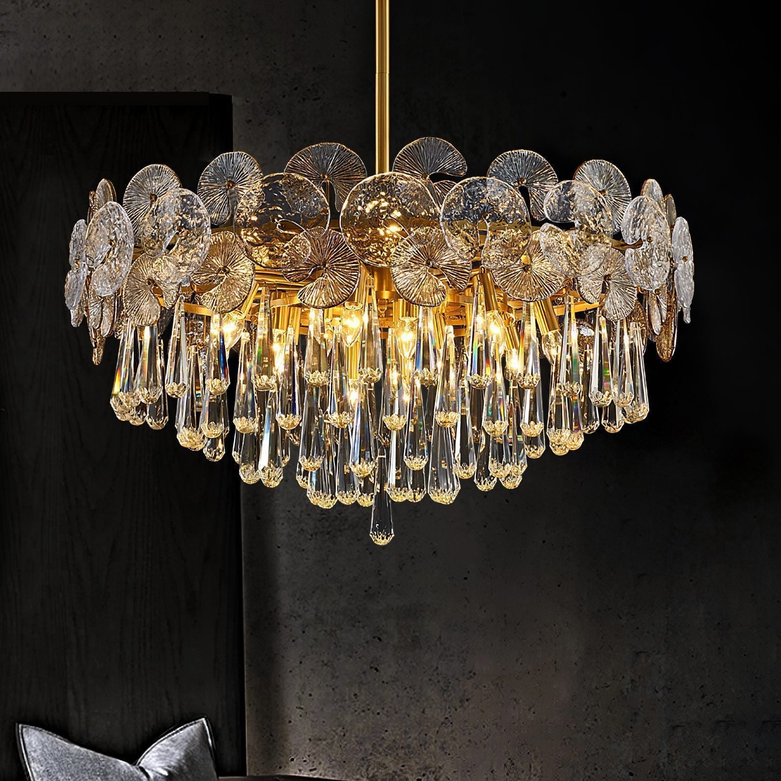 elegant-modern-brass-crystal-droplet-chandelier-gold-luxury-hanging-light-fixture