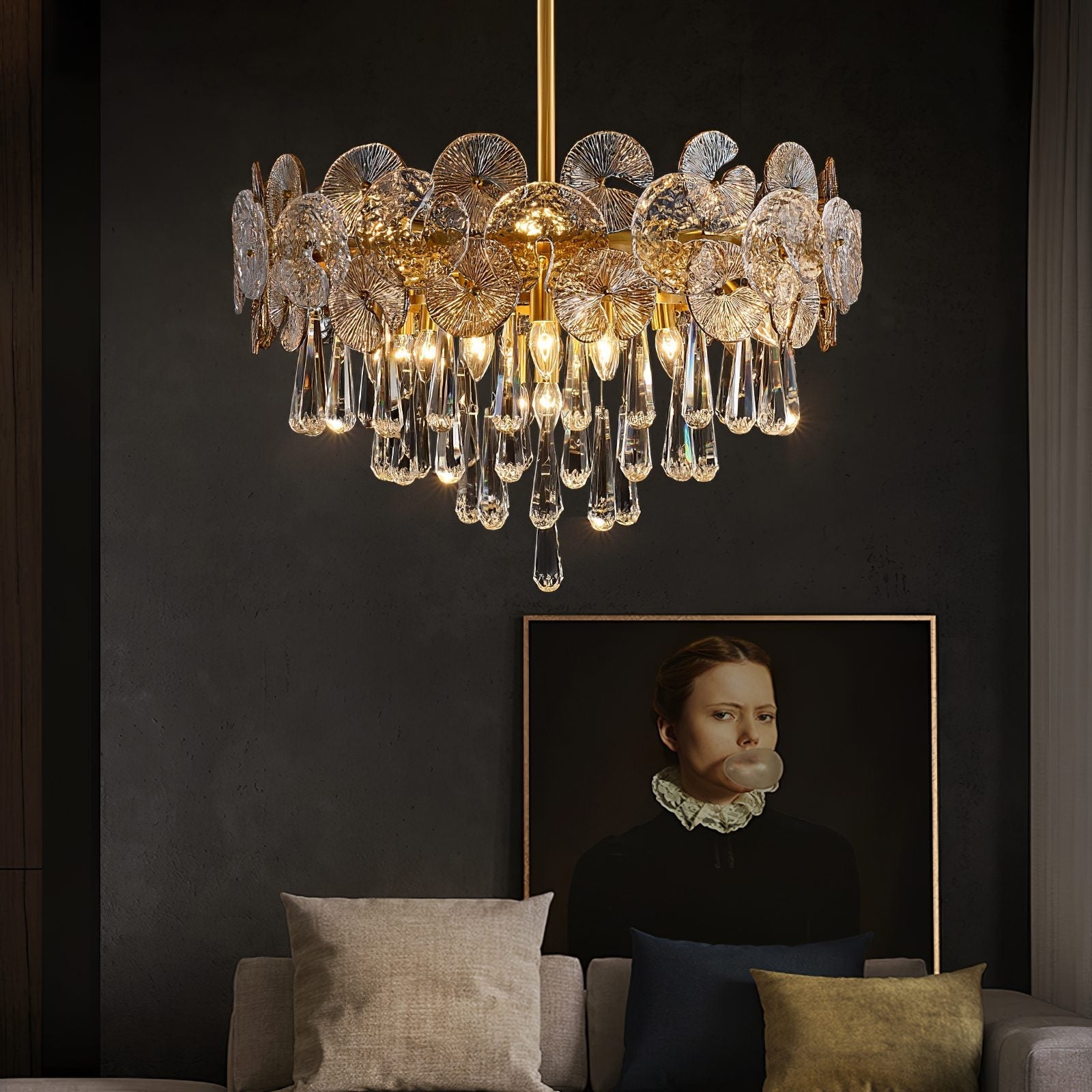 elegant-modern-brass-crystal-droplet-chandelier-gold-luxury-hanging-light-fixture