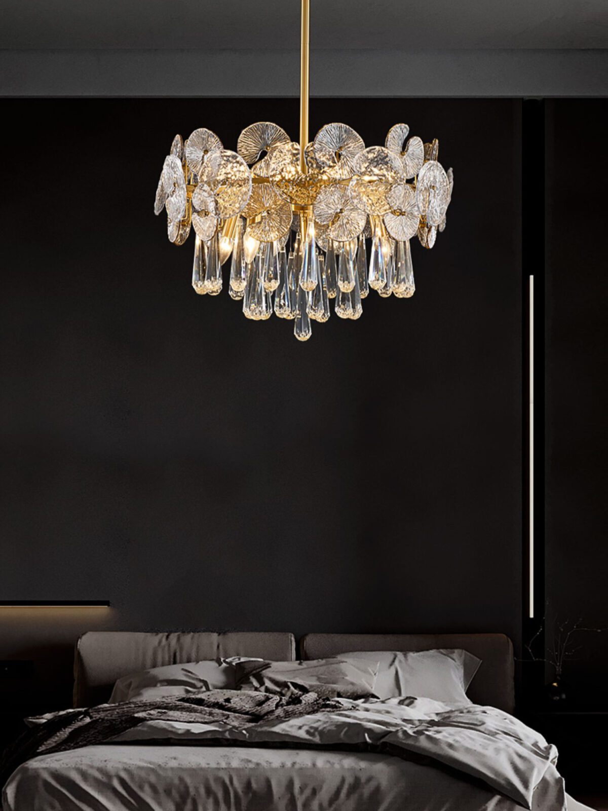 elegant-modern-brass-crystal-droplet-chandelier-gold-luxury-hanging-light-fixture