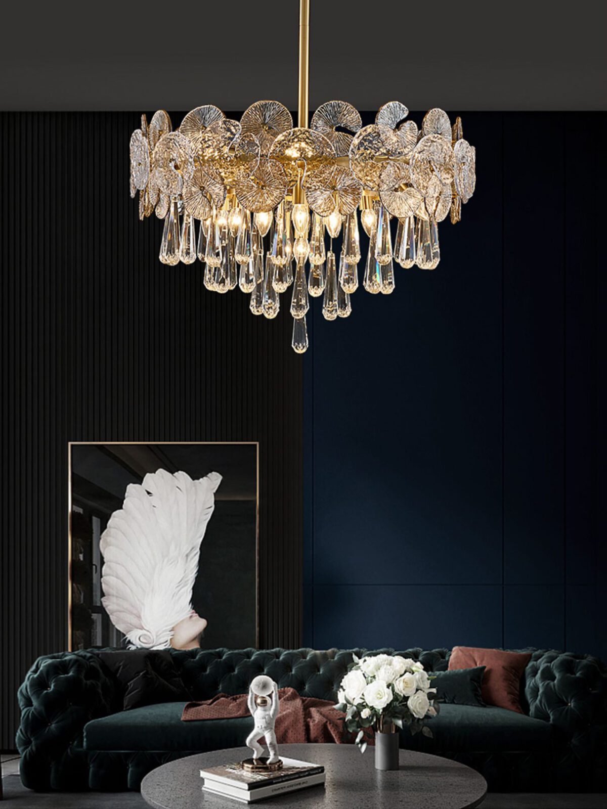 elegant-modern-brass-crystal-droplet-chandelier-gold-luxury-hanging-light-fixture