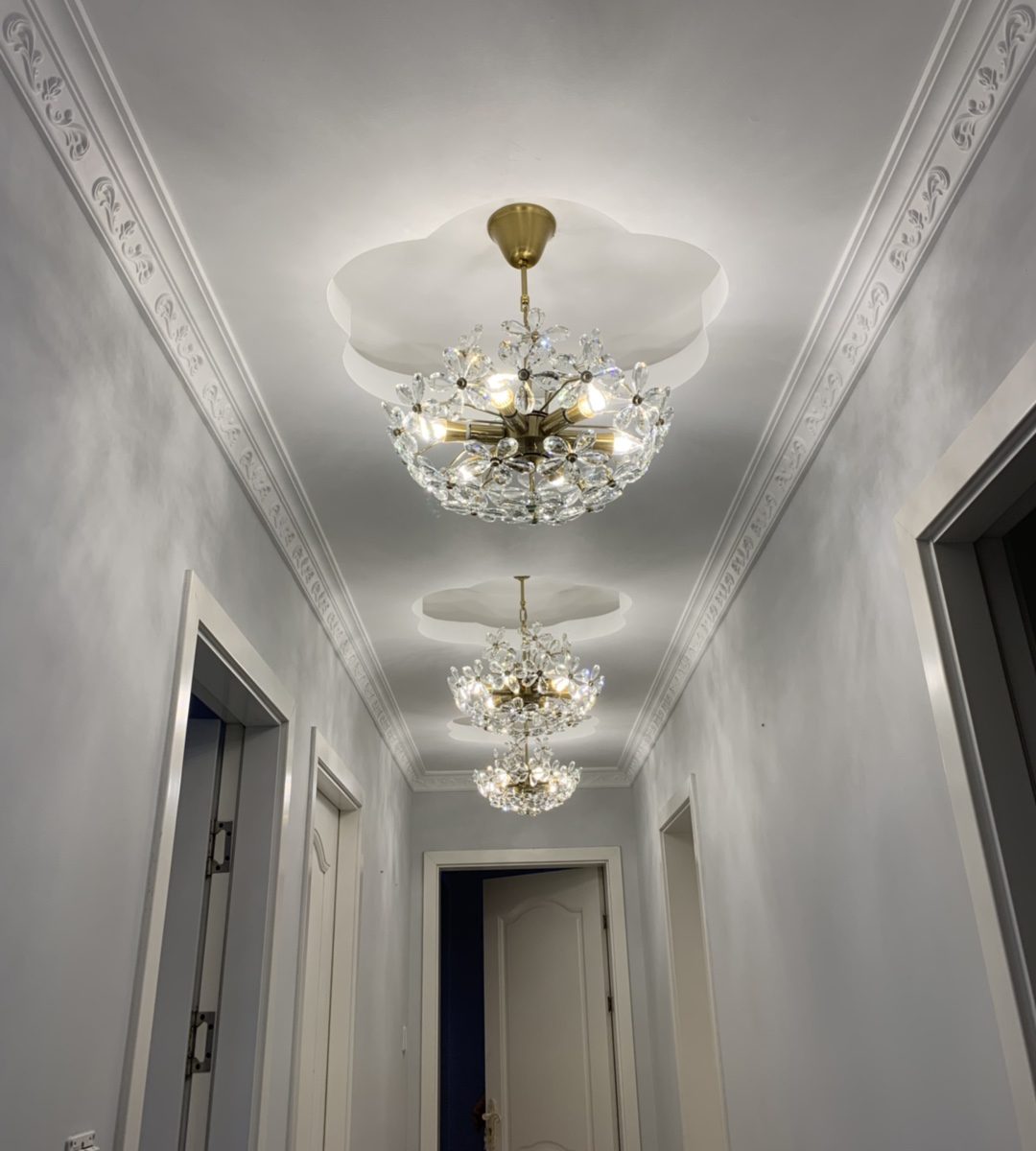 polished-brass-crystal-jewel-chandelier-modern-glass-pendant-light-for-elegant-interiors