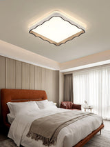 Lyric Round Modern LED Flush Mount Ceiling Light with Three Color Temperature Settings