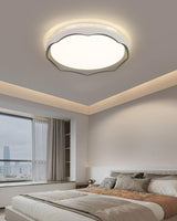 Lyric Round Modern LED Flush Mount Ceiling Light with Three Color Temperature Settings