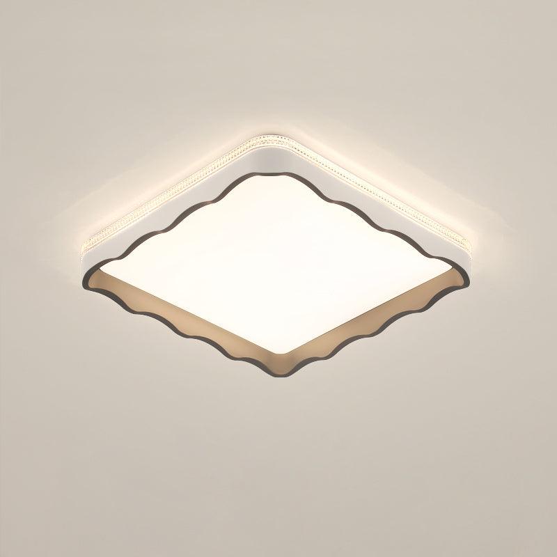 Lyric Round Modern LED Flush Mount Ceiling Light with Three Color Temperature Settings
