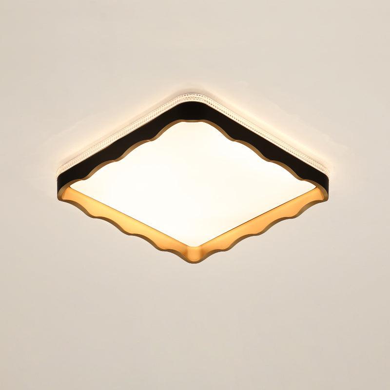 Lyric Round Modern LED Flush Mount Ceiling Light with Three Color Temperature Settings