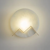 alabaster-stone-round-wall-sconce-integrated-led-light-with-natural-brass-finish-for-hallway