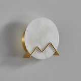 alabaster-stone-round-wall-sconce-integrated-led-light-with-natural-brass-finish-for-hallway