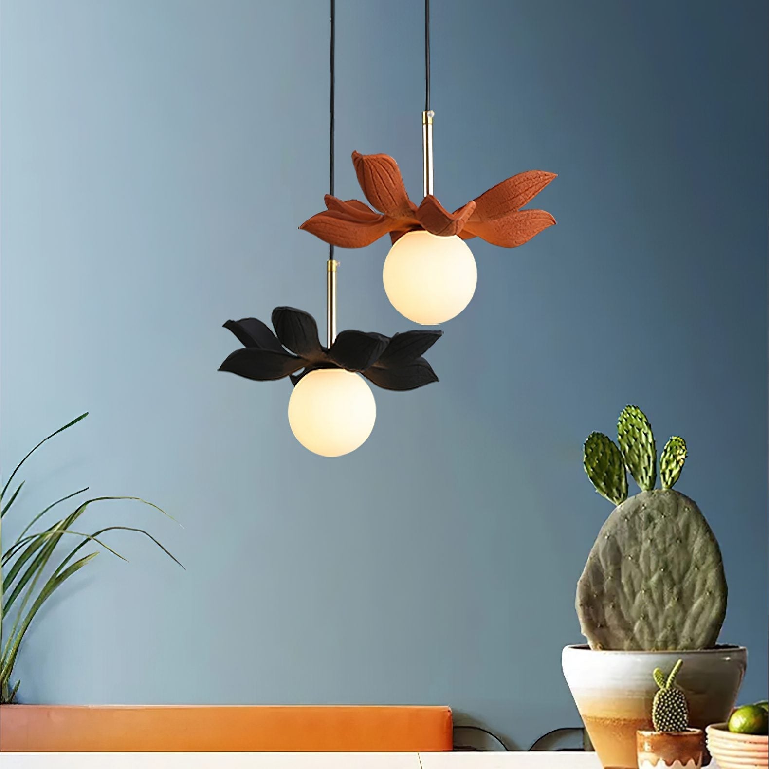 modern-macaron-flower-pendant-light-resin-floral-hanging-lamp-with-milk-glass-shade