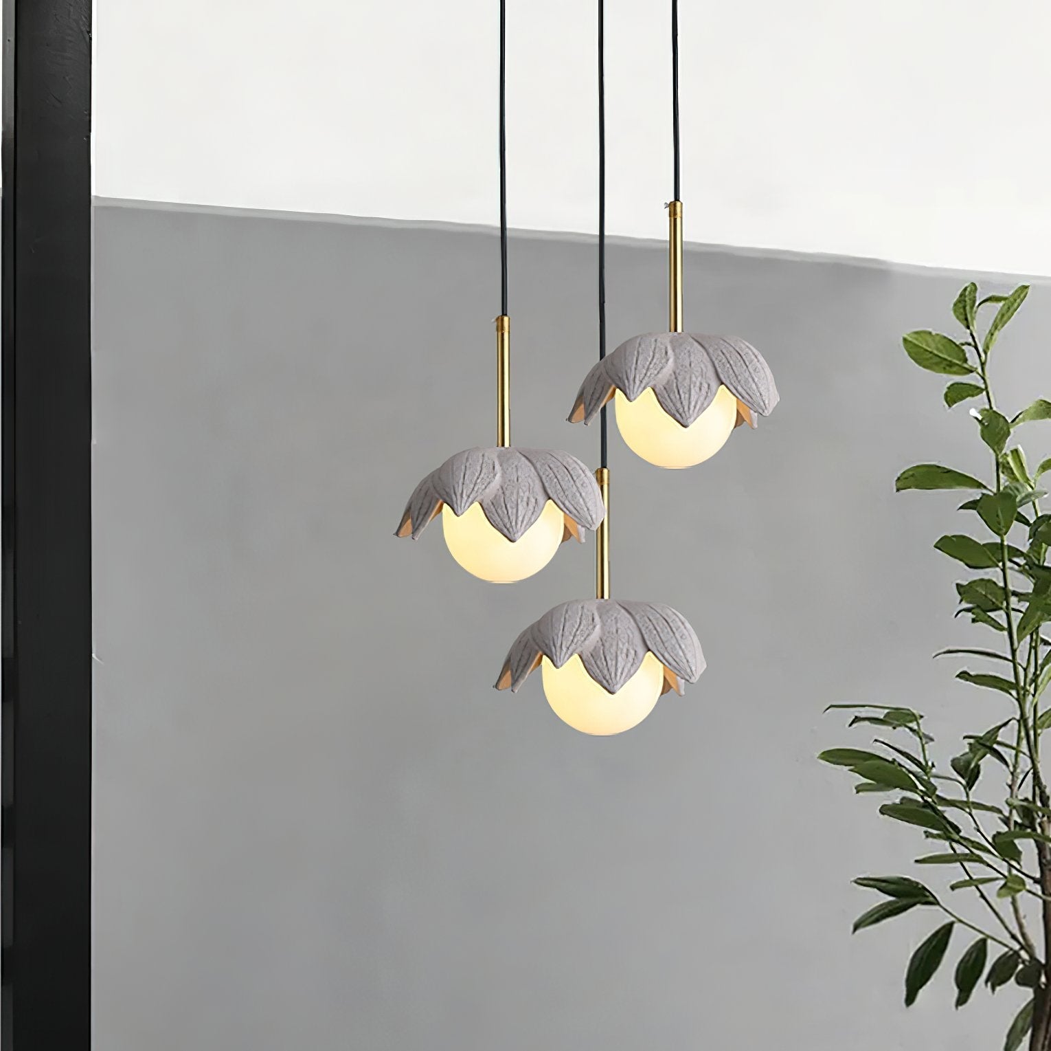 modern-macaron-flower-pendant-light-resin-floral-hanging-lamp-with-milk-glass-shade