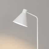 Modern Macaroon Floor Lamp with Integrated Storage Tray and Natural Marble Base for Living Room