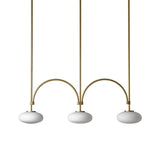 mid-century-modern-looping-brass-pendant-light-with-white-blown-glass-globes