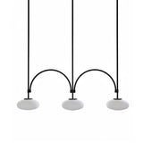 mid-century-modern-looping-brass-pendant-light-with-white-blown-glass-globes