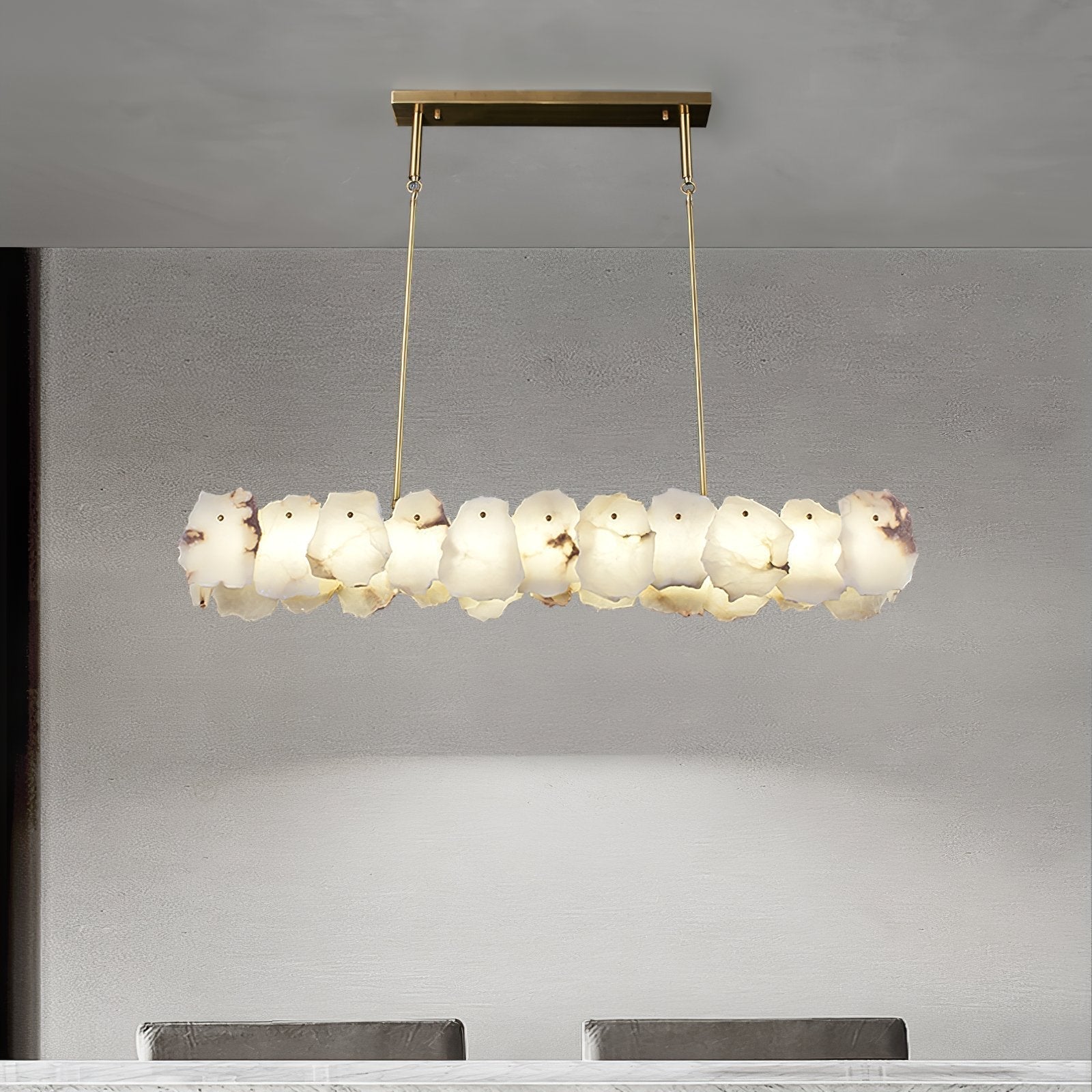 modern-brass-and-natural-white-alabaster-led-chandelier-for-luxury-dining-spaces