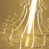 Josephine Contemporary Acrylic LED Table and Floor Lamp for Ambient Home Lighting
