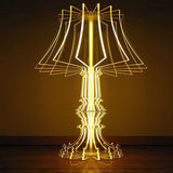 Josephine Contemporary Acrylic LED Table and Floor Lamp for Ambient Home Lighting