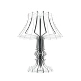 Josephine Contemporary Acrylic LED Table and Floor Lamp for Ambient Home Lighting