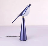 Modern Magpie Art Bird LED Table Lamp Elegant Task Lighting for Bedside and Office