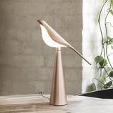 Modern Magpie Art Bird LED Table Lamp Elegant Task Lighting for Bedside and Office
