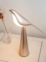 Modern Magpie Art Bird LED Table Lamp Elegant Task Lighting for Bedside and Office