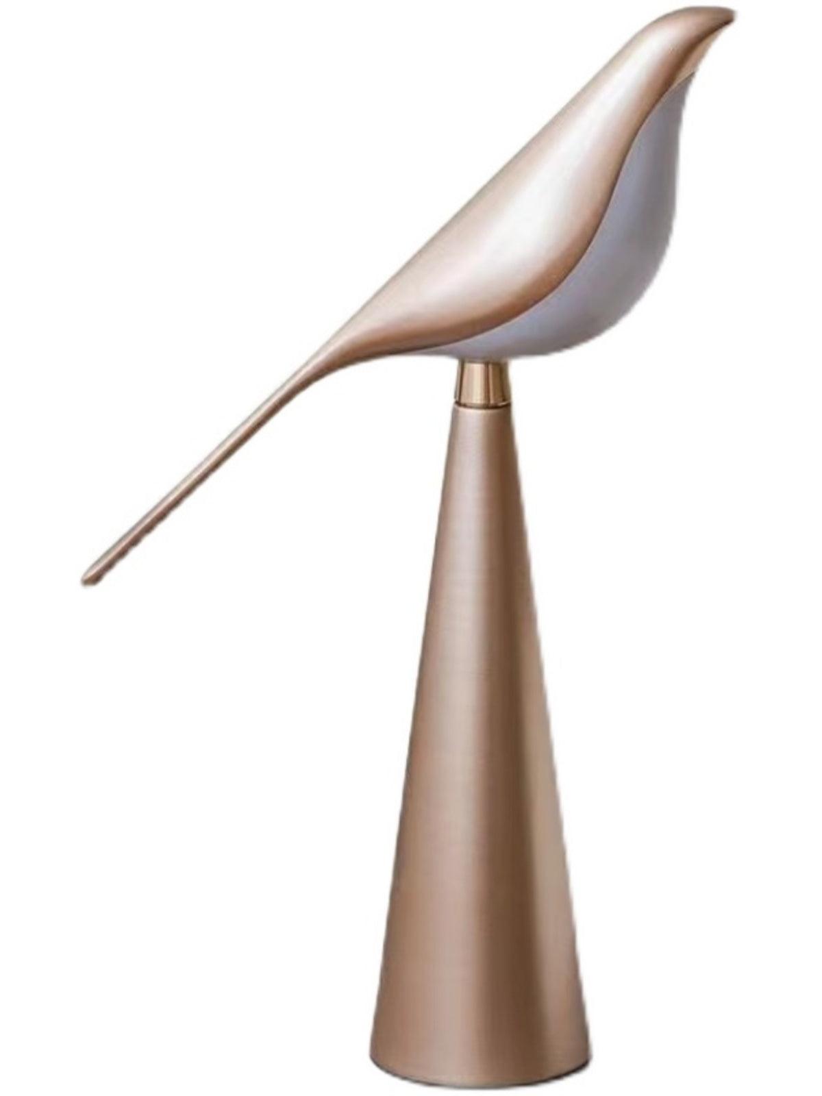 Modern Magpie Art Bird LED Table Lamp Elegant Task Lighting for Bedside and Office
