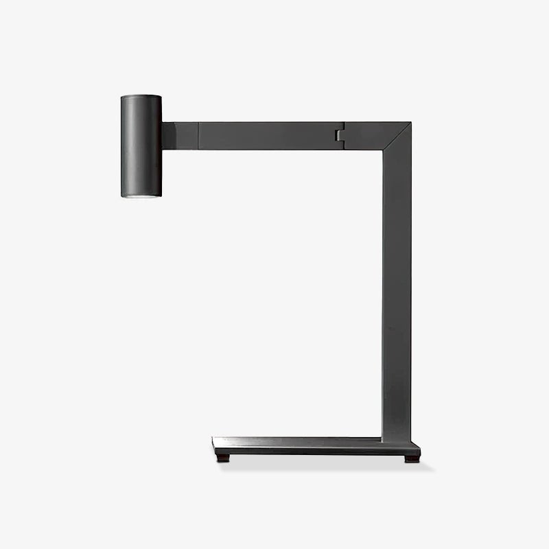 Modern Minimalist Circular LED Table Lamp with Integrated Lighting for Bedside and Desk