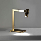 Modern Minimalist Circular LED Table Lamp with Integrated Lighting for Bedside and Desk