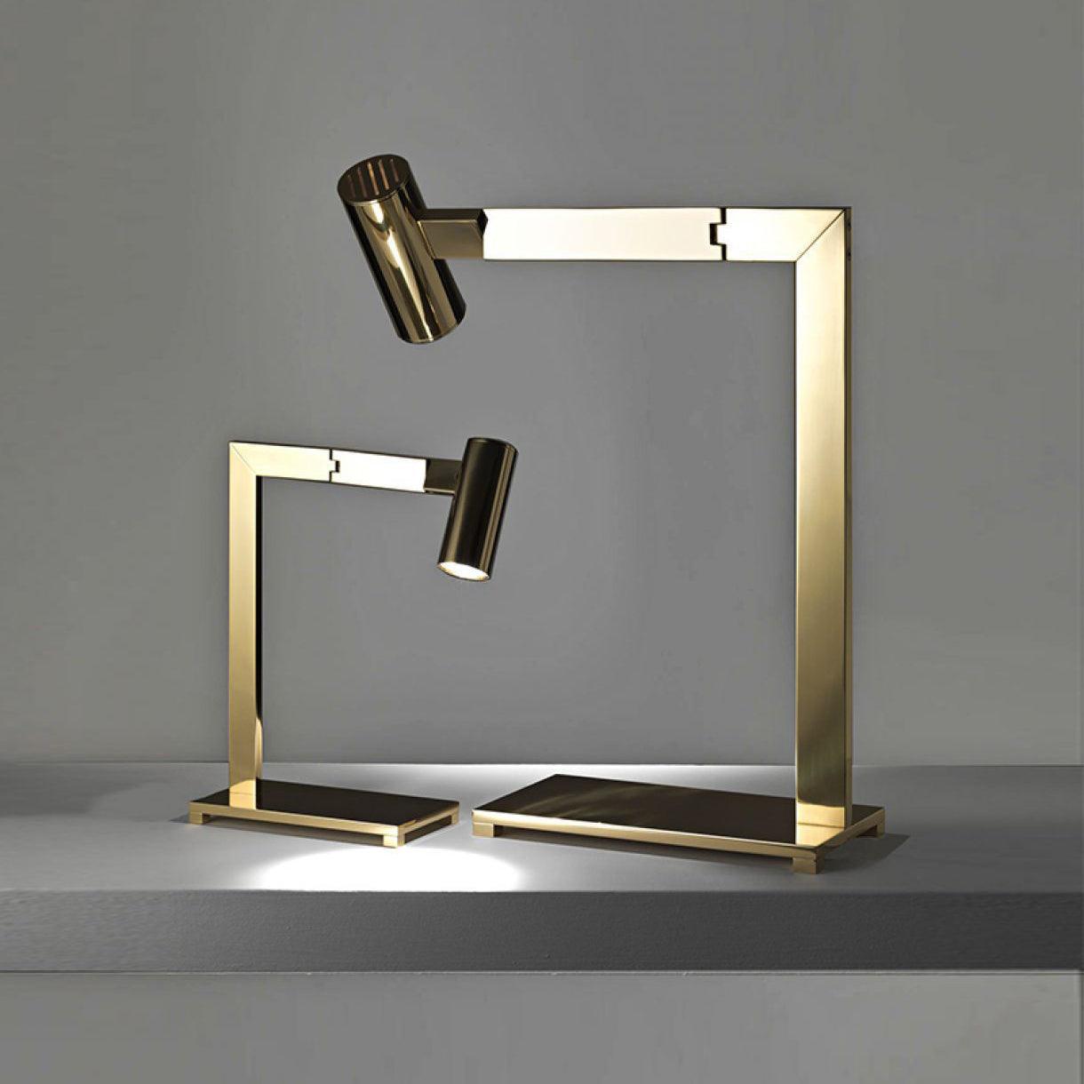 Modern Minimalist Circular LED Table Lamp with Integrated Lighting for Bedside and Desk