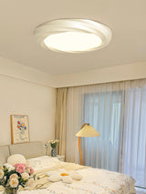 Maivy Modern Acrylic Resin Flush Mount Ceiling Light with Integrated 3 Color LED