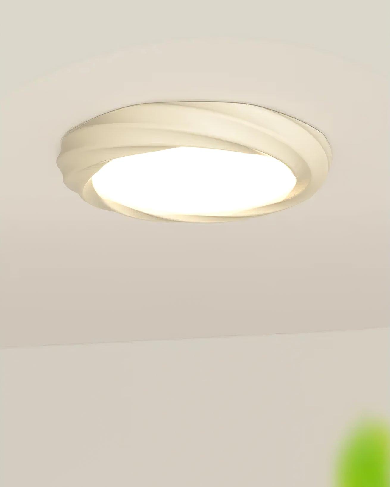 Maivy Modern Acrylic Resin Flush Mount Ceiling Light with Integrated 3 Color LED