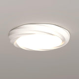 Maivy Modern Acrylic Resin Flush Mount Ceiling Light with Integrated 3 Color LED