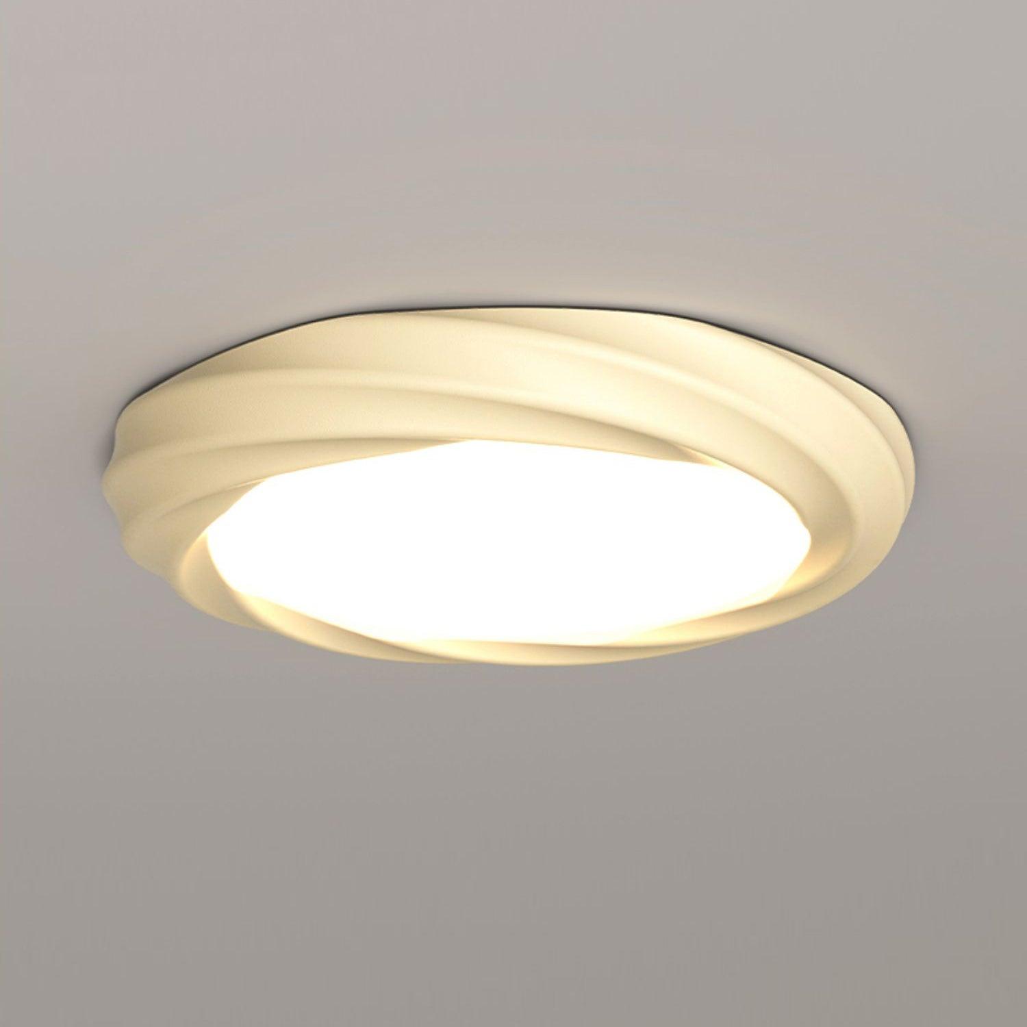 Maivy Modern Acrylic Resin Flush Mount Ceiling Light with Integrated 3 Color LED