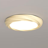 Maivy Modern Acrylic Resin Flush Mount Ceiling Light with Integrated 3 Color LED