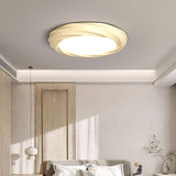 Maivy Modern Acrylic Resin Flush Mount Ceiling Light with Integrated 3 Color LED