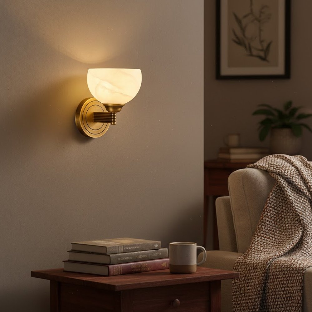 maldere-antique-brass-and-alabaster-wall-lamp-modern-indoor-sconce-light