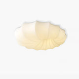 Malibu Modern Minimalist LED Ceiling Lamp White Metal Flush Mount Overhead Lighting