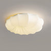 Malibu Modern Minimalist LED Ceiling Lamp White Metal Flush Mount Overhead Lighting