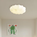 Malibu Modern Minimalist LED Ceiling Lamp White Metal Flush Mount Overhead Lighting