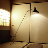 Modern Adjustable Mantis Arm Floor Lamp Rotating Industrial Metal Standing Light for Bedroom