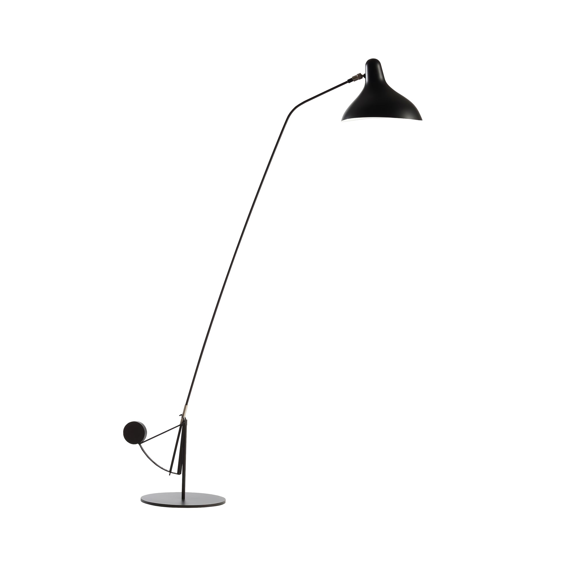 Modern Adjustable Mantis Arm Floor Lamp Rotating Industrial Metal Standing Light for Bedroom