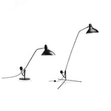Modern Mantis Arm Table Lamp Minimalist Black Metal Desk Light for Living Room
