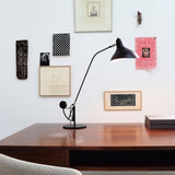 Modern Mantis Arm Table Lamp Minimalist Black Metal Desk Light for Living Room