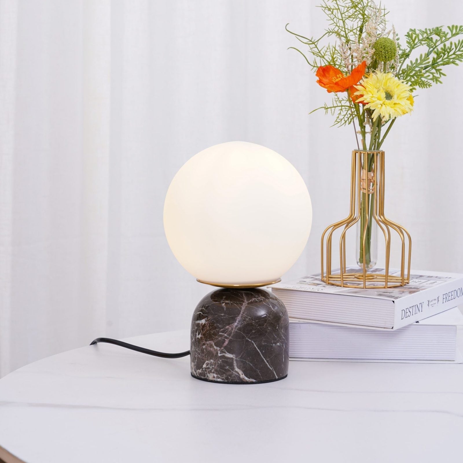 modern-marble-mini-table-lamp-with-frosted-opal-glass-globe-accent-light-for-bedside-and-desk