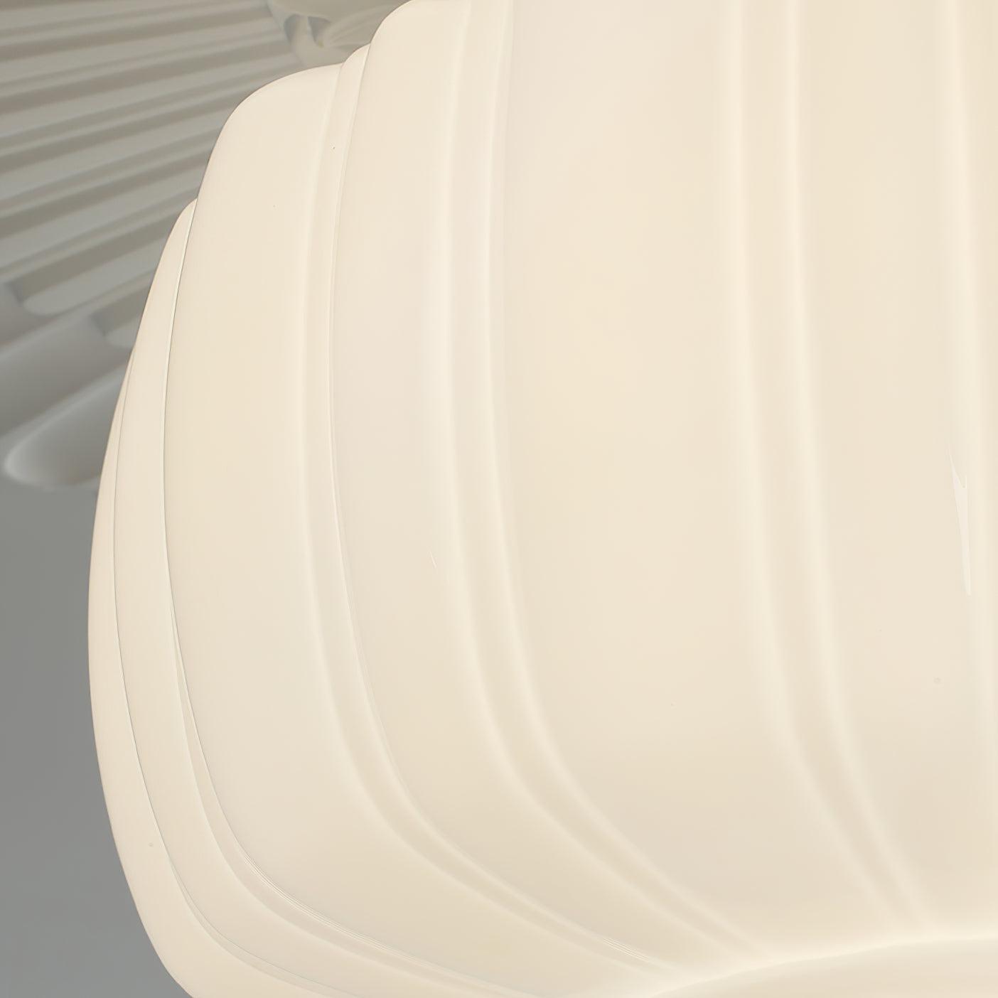 Marlo Contemporary Metal and Glass Flush Mount Ceiling Light for Modern Interiors