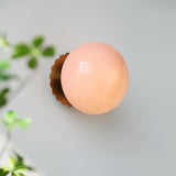 elegant-pink-glass-marshmallow-wall-sconce-for-modern-home-interior-lighting