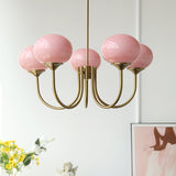 modern-marshmallow-pink-glass-pendant-light-gold-finish-ceiling-chandelier-lighting