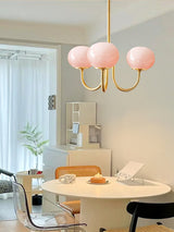 modern-marshmallow-pink-glass-pendant-light-gold-finish-ceiling-chandelier-lighting