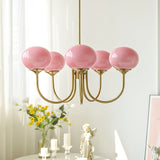 modern-marshmallow-pink-glass-pendant-light-gold-finish-ceiling-chandelier-lighting