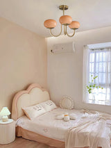 modern-marshmallow-pink-glass-pendant-light-gold-finish-ceiling-chandelier-lighting