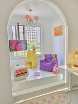 modern-marshmallow-pink-glass-pendant-light-gold-finish-ceiling-chandelier-lighting